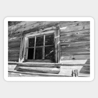 barn window Sticker